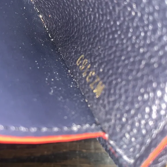 Louis Vuitton Empreinte Blooming Flowers Card Case Key Case Wallet Marine Rouge - Picture 12 of 16